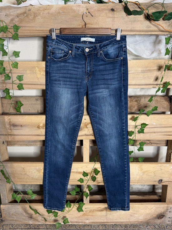 KanCan Denim - KanCan Skinny Jeans in Dark Blue Wash